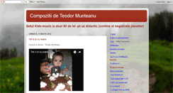 Desktop Screenshot of compozitiideteodormunteanu.blogspot.com