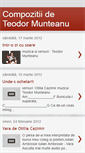 Mobile Screenshot of compozitiideteodormunteanu.blogspot.com