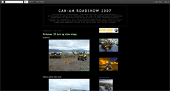 Desktop Screenshot of can-amroadshow2007.blogspot.com