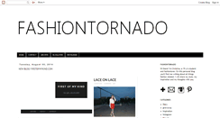 Desktop Screenshot of fashiontornado.blogspot.com