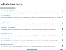 Tablet Screenshot of ladies-fashion-stores-162.blogspot.com