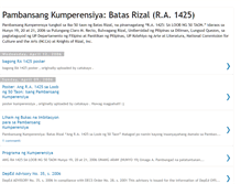 Tablet Screenshot of batasrizal.blogspot.com