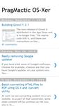 Mobile Screenshot of pragmactic-osxer.blogspot.com