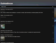 Tablet Screenshot of guimadiscus.blogspot.com