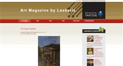 Desktop Screenshot of laskarisart.blogspot.com