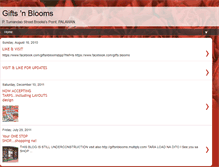 Tablet Screenshot of giftsnblooms.blogspot.com