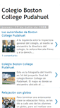 Mobile Screenshot of bostoncollege-pudahuel.blogspot.com