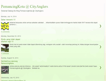 Tablet Screenshot of pemancingkota.blogspot.com