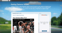 Desktop Screenshot of kartingextremeverbier.blogspot.com