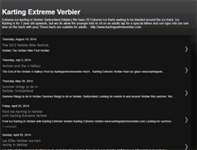 Tablet Screenshot of kartingextremeverbier.blogspot.com