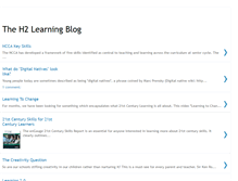 Tablet Screenshot of h2learning.blogspot.com