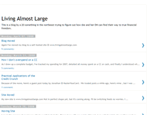 Tablet Screenshot of livingalmostlarge.blogspot.com