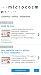 Mobile Screenshot of microcosmos-papel.blogspot.com