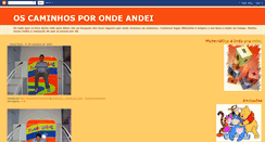 Desktop Screenshot of oscaminhosporondeandei.blogspot.com