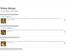 Tablet Screenshot of diosasmanyas.blogspot.com