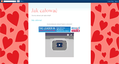 Desktop Screenshot of jak-calowac.blogspot.com