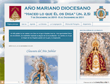 Tablet Screenshot of getafejubilarconmaria.blogspot.com