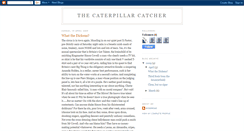 Desktop Screenshot of caterpillarcatcher.blogspot.com