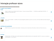 Tablet Screenshot of interacaoprofessoraluno.blogspot.com