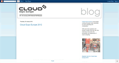 Desktop Screenshot of cloudexpoeurope.blogspot.com