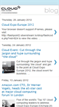 Mobile Screenshot of cloudexpoeurope.blogspot.com