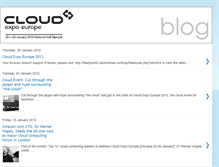 Tablet Screenshot of cloudexpoeurope.blogspot.com