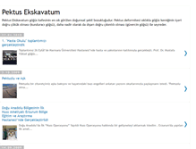 Tablet Screenshot of pektusekskavatum.blogspot.com