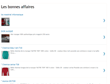 Tablet Screenshot of les--bonnes--affaires.blogspot.com