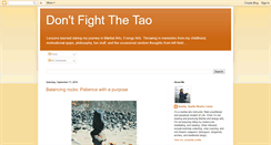 Desktop Screenshot of dontfightthetao.blogspot.com