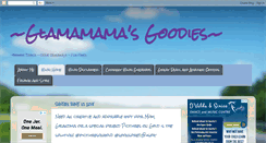 Desktop Screenshot of glamamamasgoodies.blogspot.com