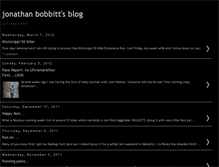 Tablet Screenshot of jonathanbobbitt.blogspot.com