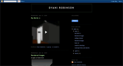 Desktop Screenshot of dyanirobinson-0109.blogspot.com