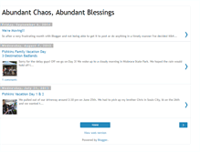 Tablet Screenshot of blessingsabundant.blogspot.com
