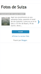 Mobile Screenshot of fotosdesuiza11.blogspot.com