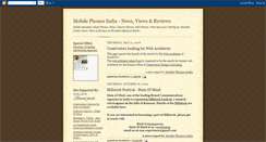 Desktop Screenshot of mobile-phones-india.blogspot.com