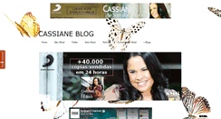 Desktop Screenshot of cassianeblog.blogspot.com