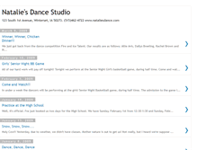 Tablet Screenshot of nataliesdance.blogspot.com