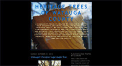 Desktop Screenshot of heritagetrees.blogspot.com