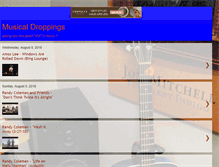 Tablet Screenshot of musicaldroppings.blogspot.com