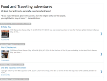 Tablet Screenshot of foodadventuress.blogspot.com