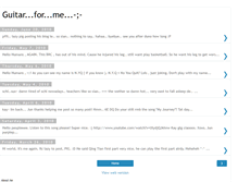 Tablet Screenshot of guitar-touch.blogspot.com