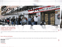Tablet Screenshot of blogtrabaja.blogspot.com