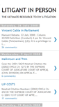 Mobile Screenshot of litigant.blogspot.com