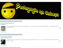 Tablet Screenshot of pedagogianacabeca.blogspot.com