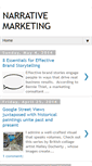 Mobile Screenshot of narrativemarketingnow.blogspot.com
