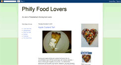 Desktop Screenshot of phillyfoodlover.blogspot.com