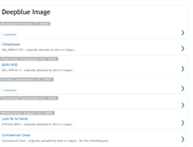 Tablet Screenshot of deepblueimages.blogspot.com