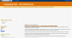 Desktop Screenshot of casadecorpetropolis.blogspot.com