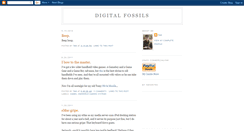 Desktop Screenshot of binaryfossils.blogspot.com