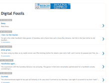 Tablet Screenshot of binaryfossils.blogspot.com